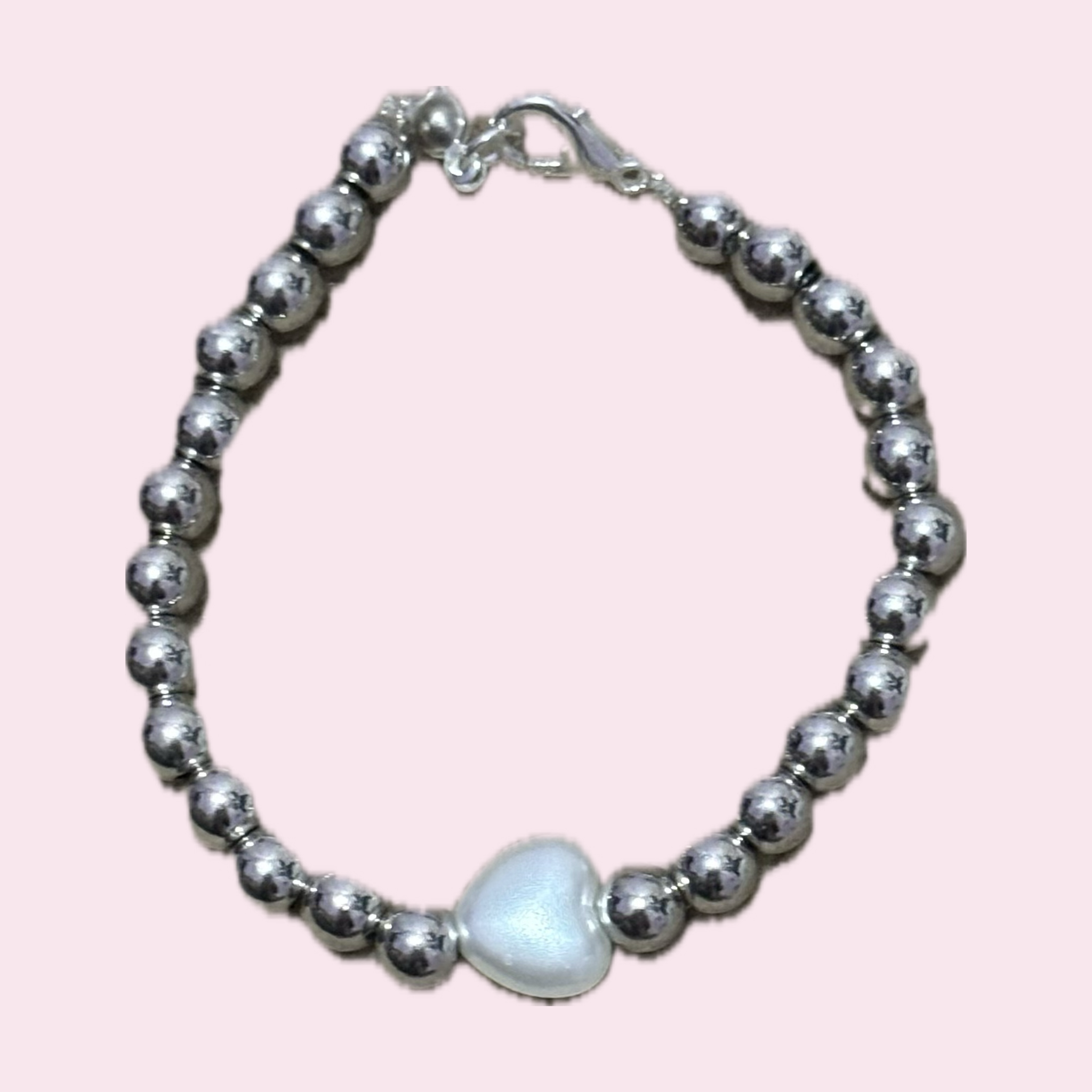 THE BEADED HEART BRACELET