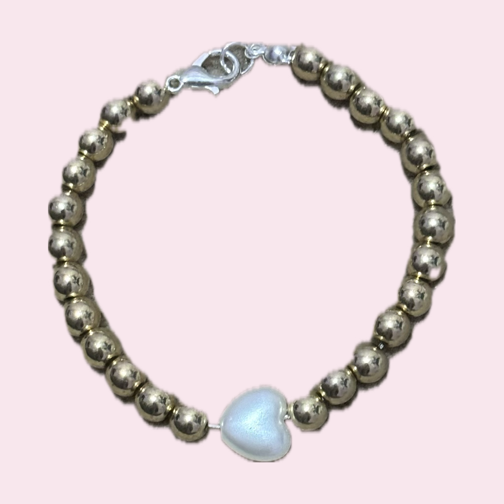 THE BEADED HEART BRACELET