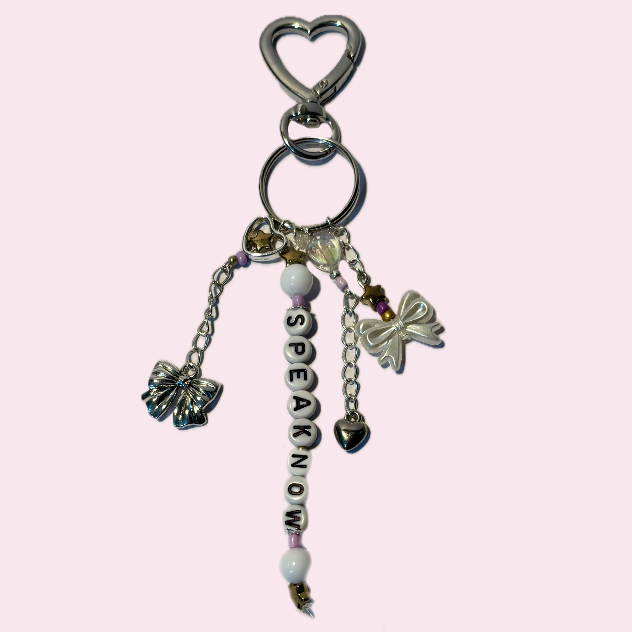 TAYLOR SWIFT SPEAK NOW THEMED KEYCHAIN