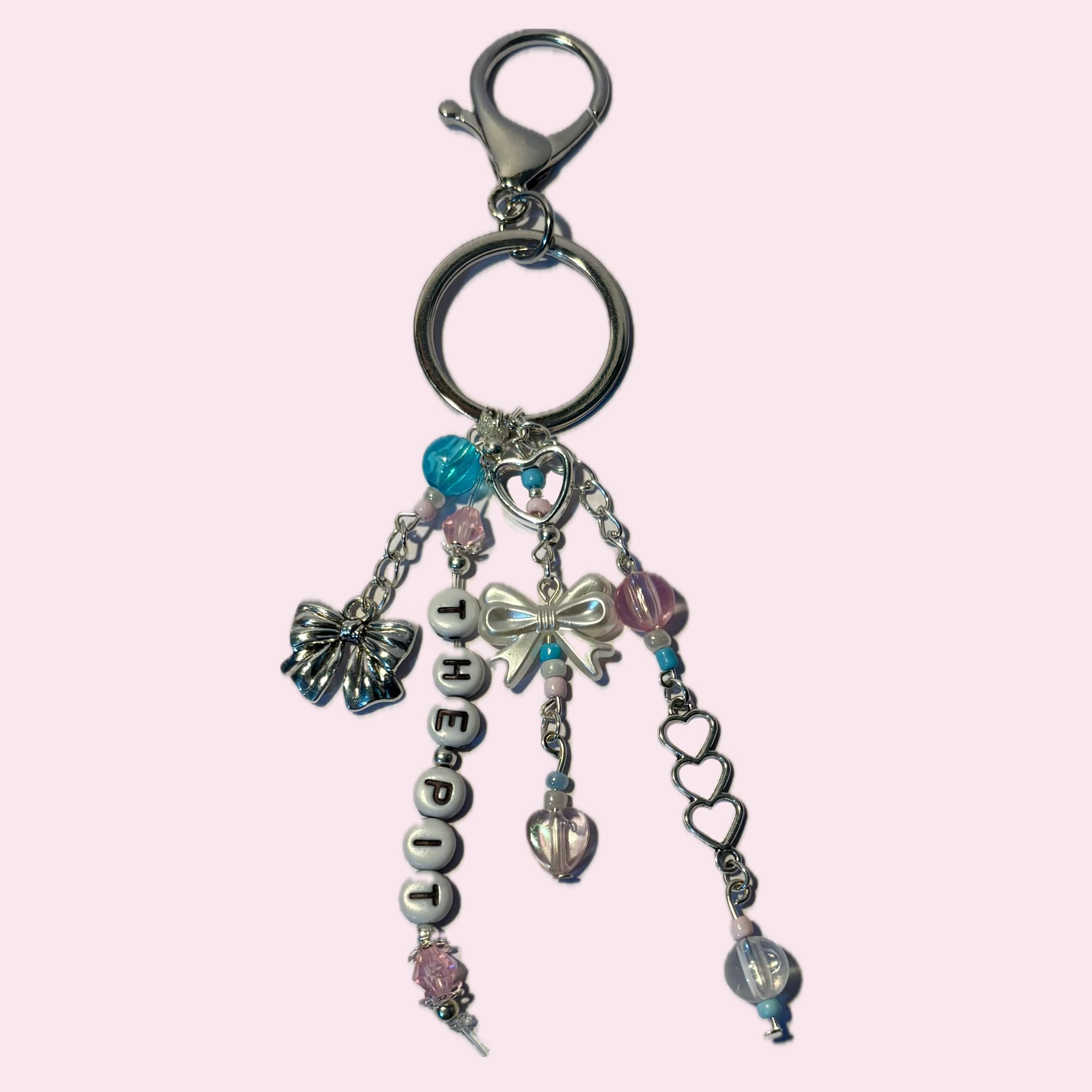 ALESSI ROSE THE PIT THEMED KEYCHAIN