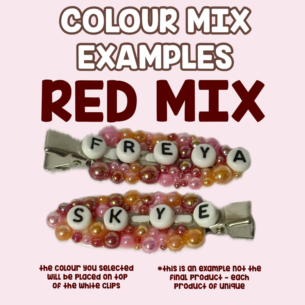 CUSTOM FREYA SKYE THEMED HAIRCLIPS