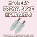 ONE SET OF MYSTERY FREYA SKYE THEMED HAIR CLIPS